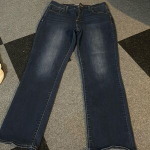 Straight leg jeans